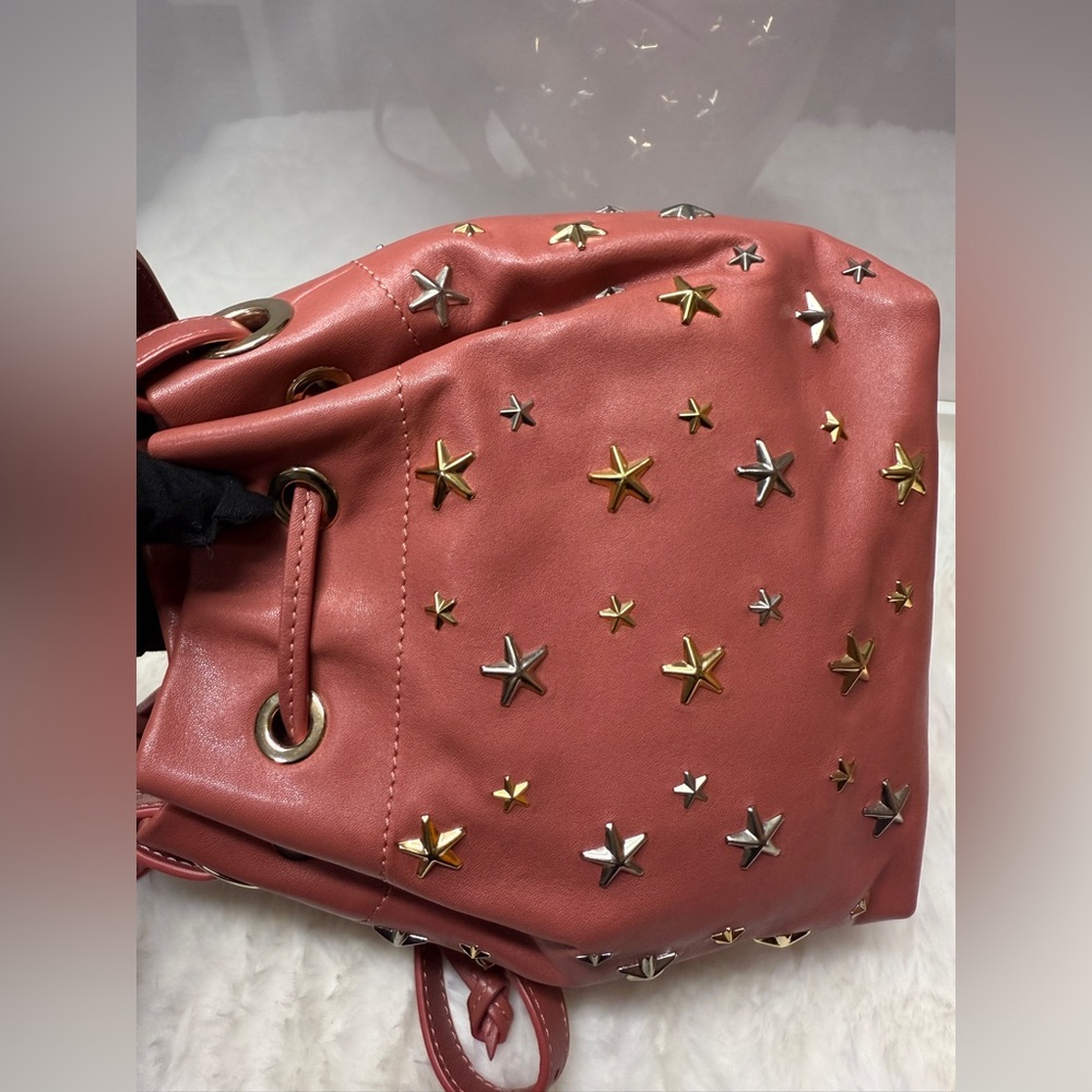Jimmy Choo Pink Star-Embellished Bag - Picture 9 of 12
